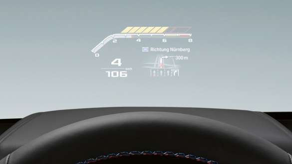 M specific Head-Up Display. BMW 8 Series Convertible M Automobiles with M specific Head-Up Display.