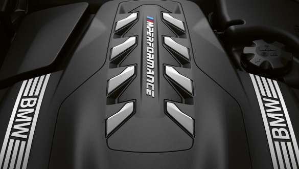 M TwinPower Turbo 8-cylinder petrol engine. M TwinPower Turbo 8-cylinder petrol engine of the BMW M850i xDrive Convertible.