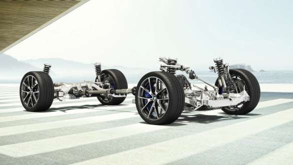 Adaptive M suspension. BMW M850i xDrive Convertible with adaptive M suspension.
