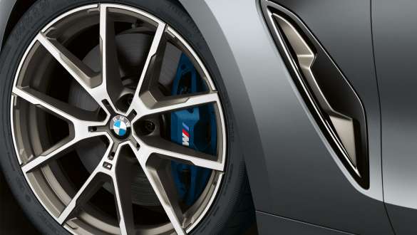 M Sport break BMW M850i xDrive Gran Coupé M Sport break BMW M850i xDrive Gran Coupé G16 2019 BMW Individual Frozen Bluestone metallic side view