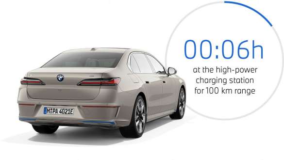 BMW i7 xDrive60 BEV Public charging