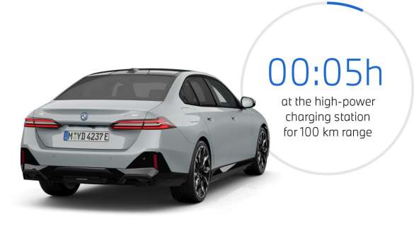 BMW i5 eDrive40 BEV Public charging