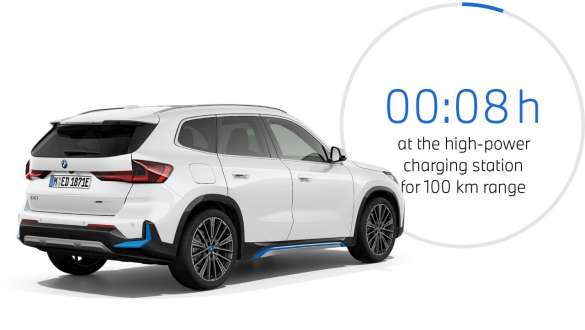 BMW iX1 xDrive30 U11 BEV public charging