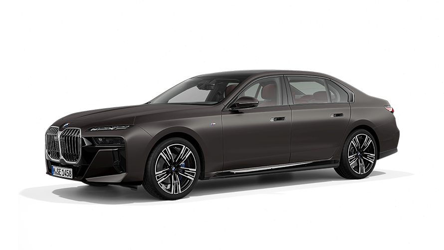 BMW 7 Series Sedan (G12) Three-quarter front view, standing BMW 7 Series Sedan (G12) Three-quarter front view, standing