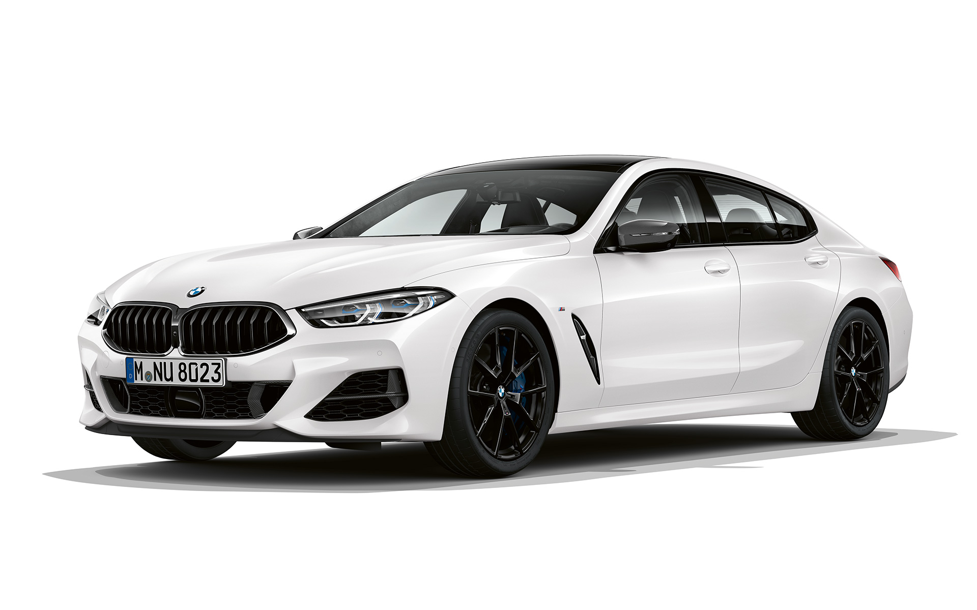 Pure Contrast three quarter front shot BMW 8 Series Gran Coupé, Pure Contrast three quarter front shot