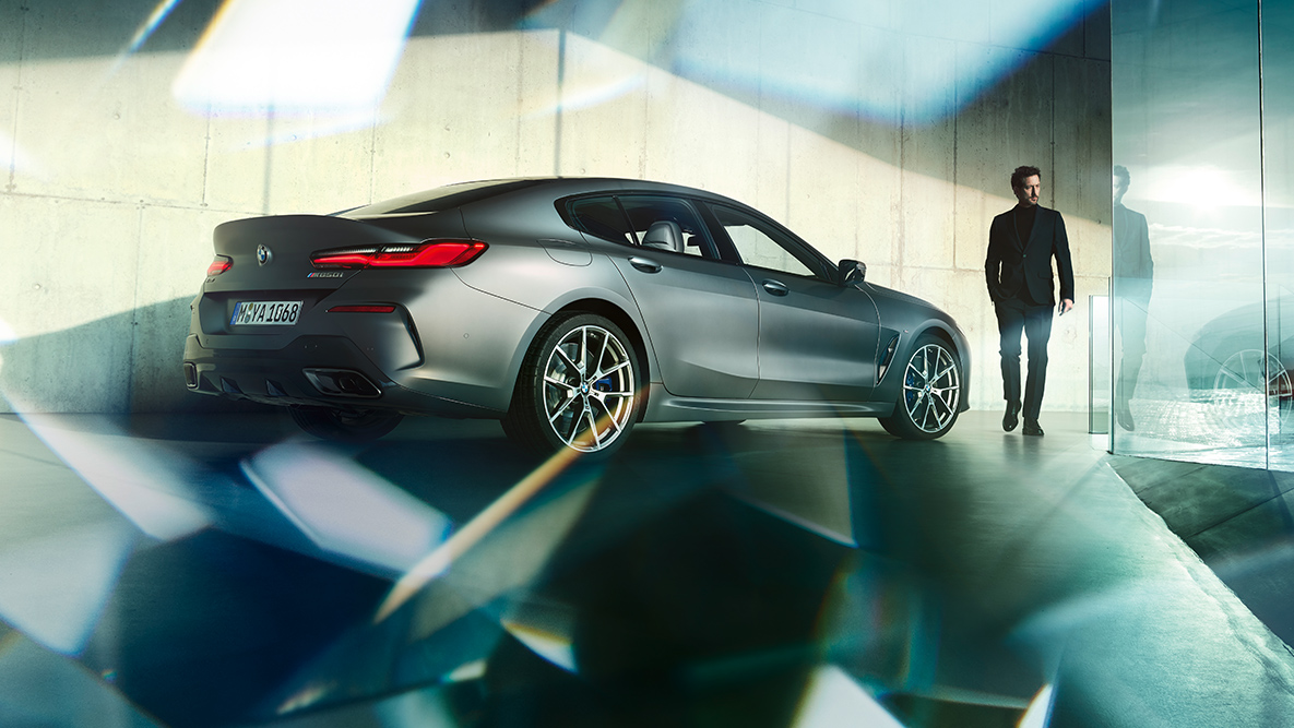 Luxury sports car design BMW 8 Series Gran Coupé, luxury sports car design