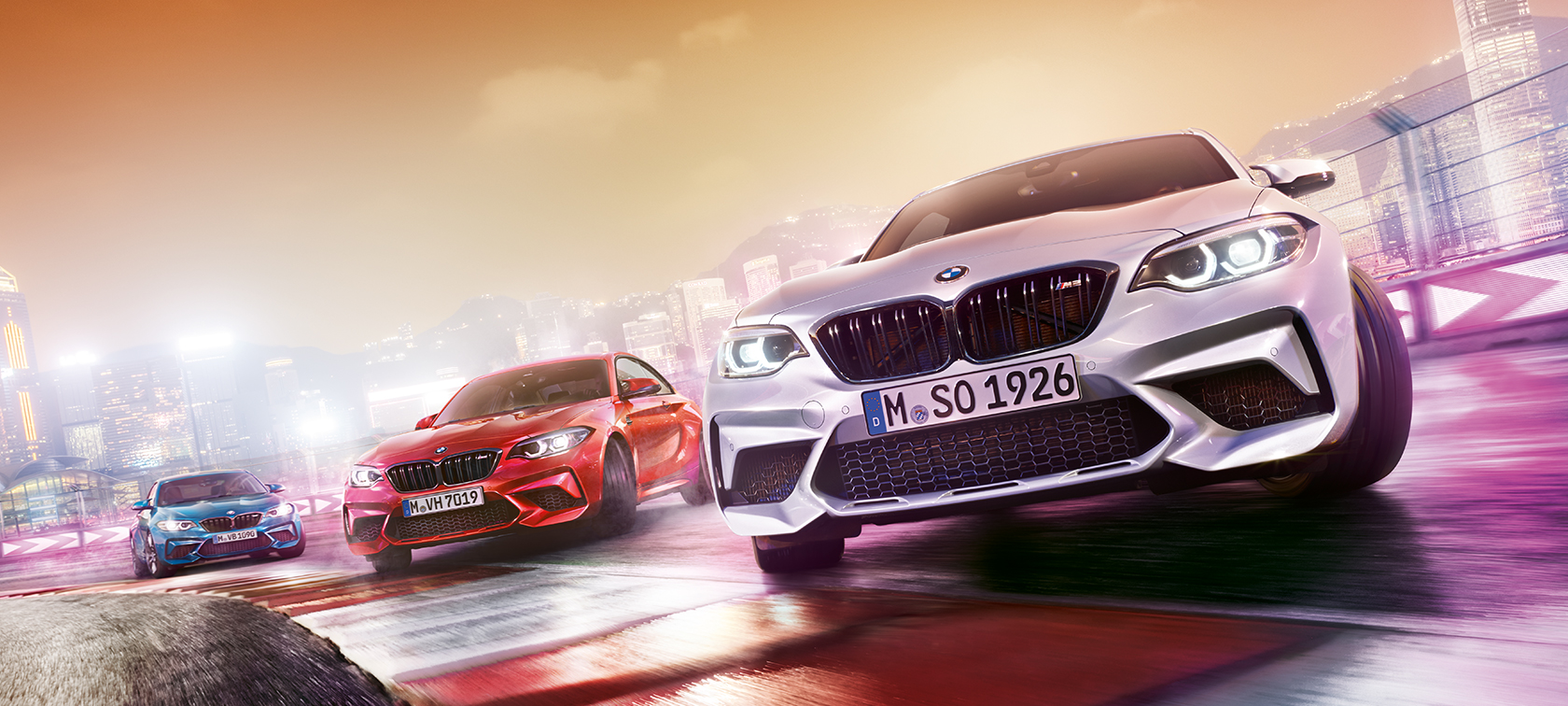 Design BMW M2 Competition Design BMW M2 Competition F87 2018 Hockenheim Silver metallic three-quarter front view