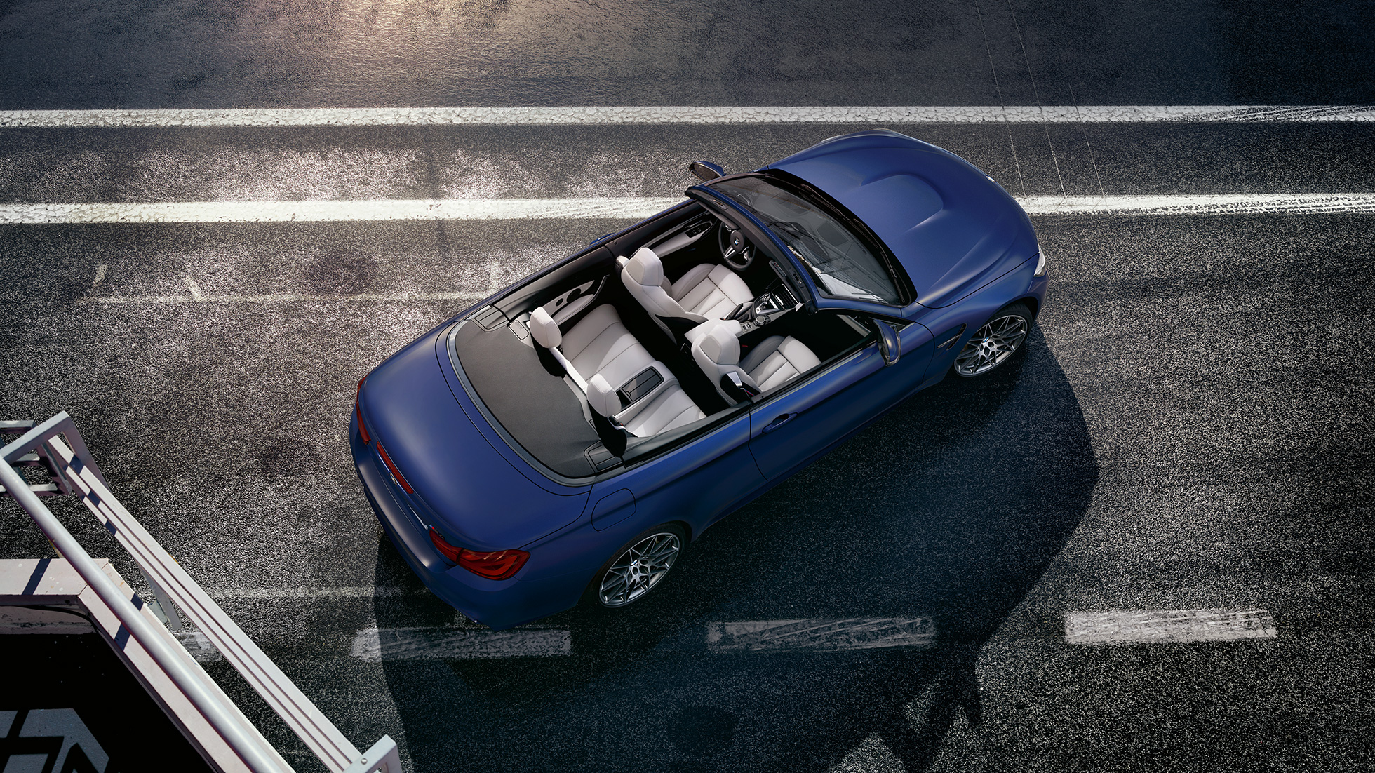 BMW M4 Convertible, hardtop BMW M4 Convertible, design, view from above, top, hardtop