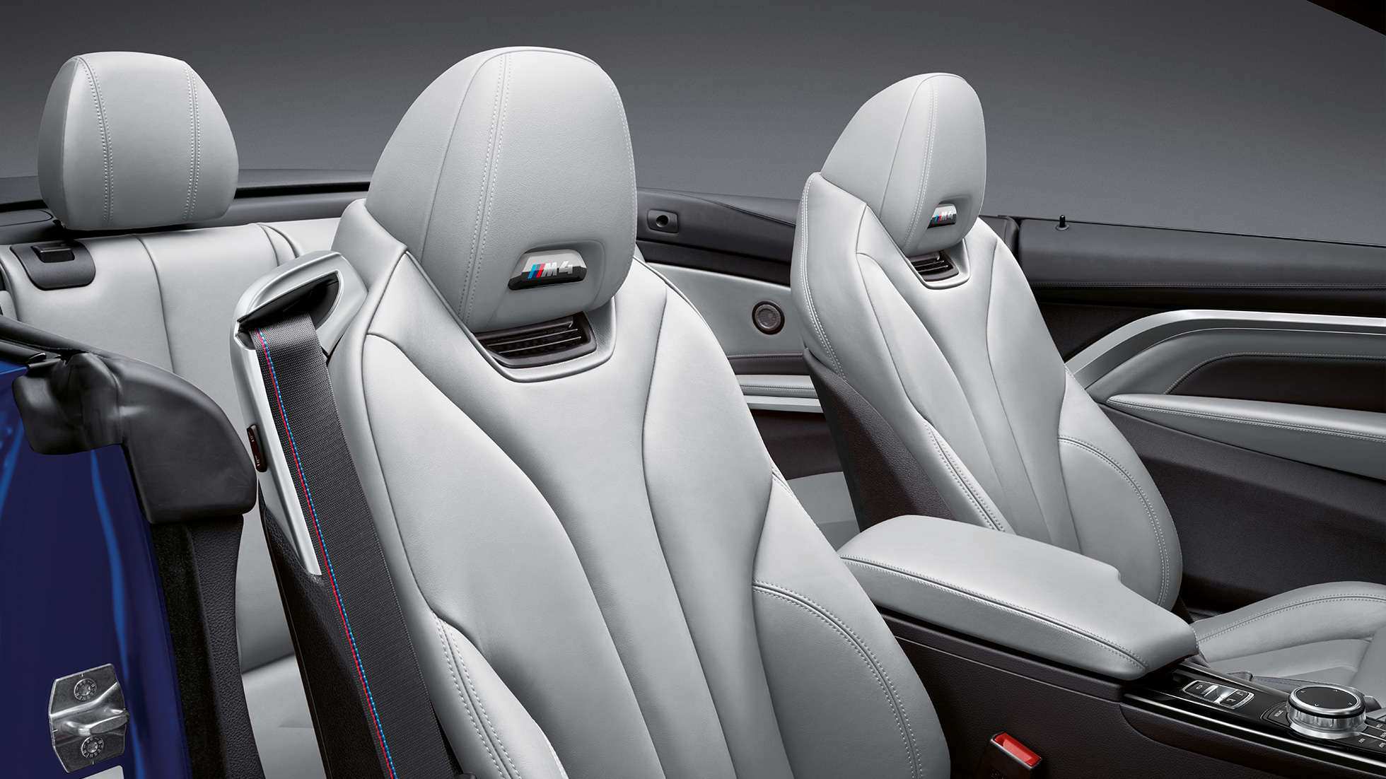 BMW M4 Convertible, interior BMW M4 Convertible, design, upholstery, interior