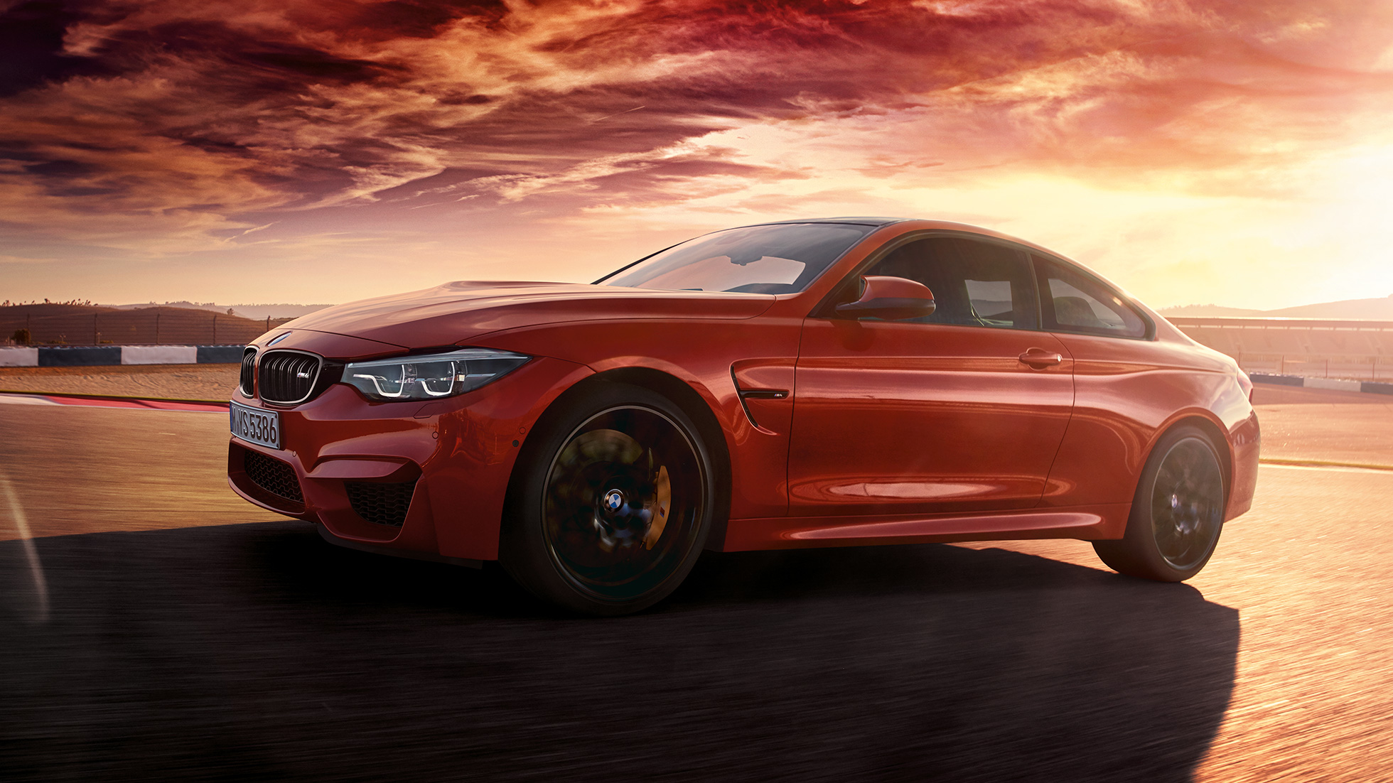 BMW M4 Coupé, side shot BMW M4 Coupé, design, side shot