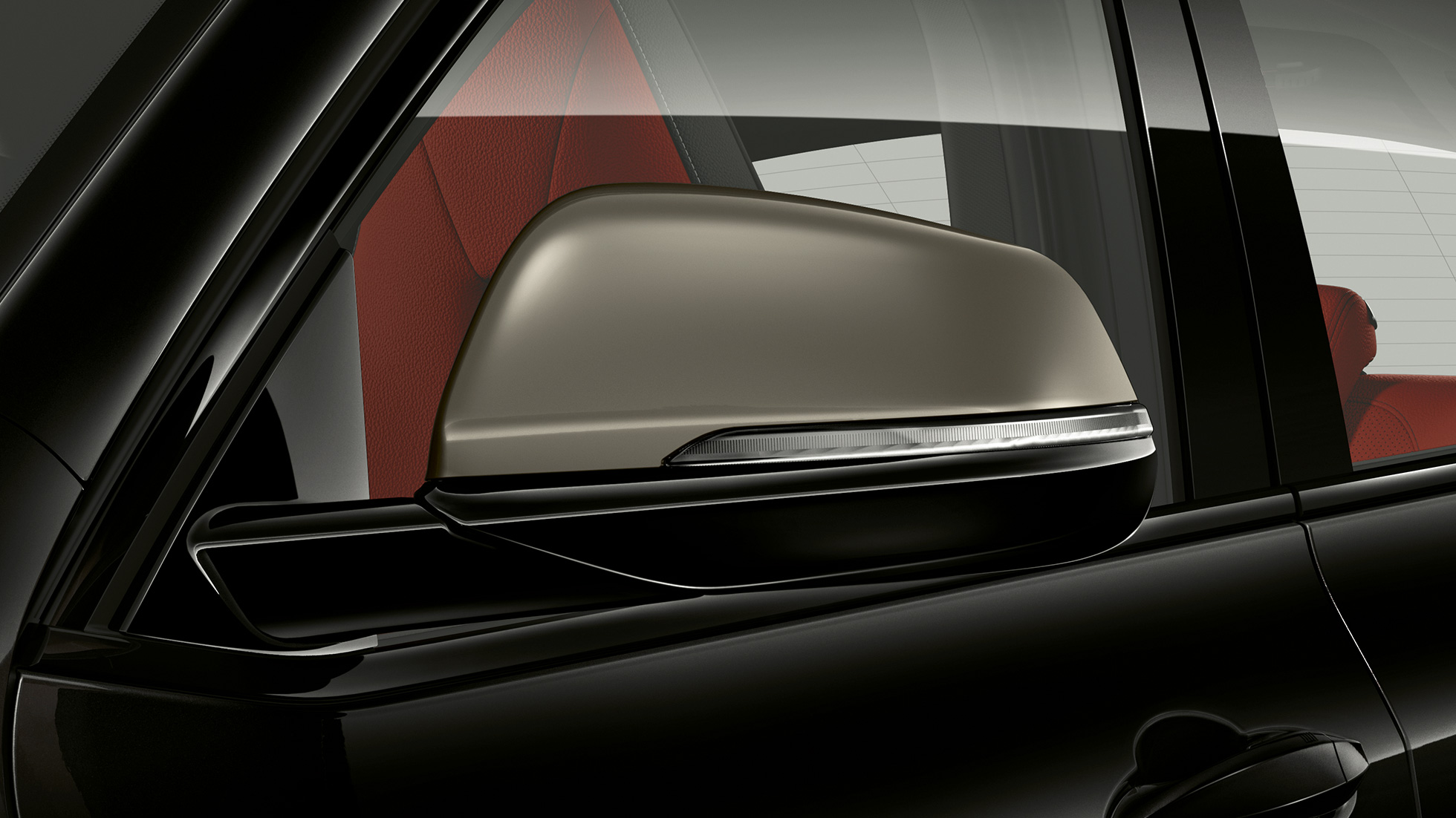 Mirror caps BMW X2 M35i Mirror caps in Cerium Grey BMW X2 M35i Sapphire Black metallic F39 Exterior