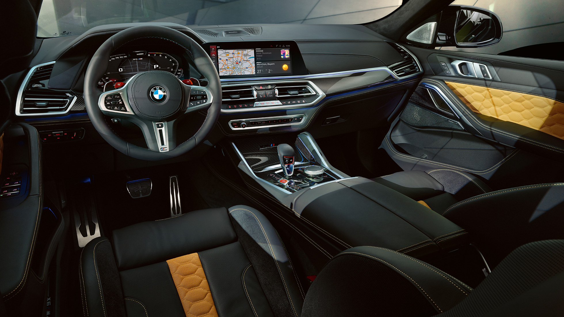 BMW x6 2020 салон