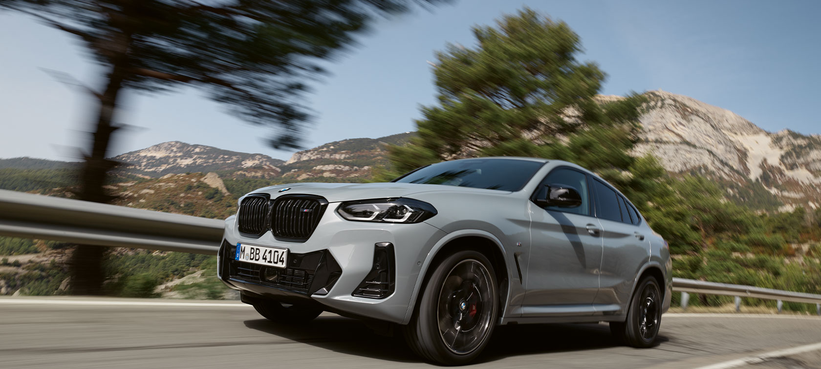 BMW X4 G02 Brooklyn Grey side view 2021